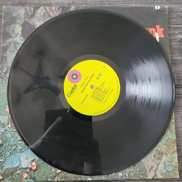 Grand Funk Survival Vinyl - Fair Condition - Picture 3 of 4